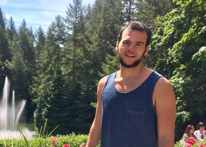 Isaac Warriner, shown in a photo posted to his Facebook page, had shown signs of uncharacteristic behavior in the years before his mother’s death in 2019, according to former classmates and friends. Courtesy photo